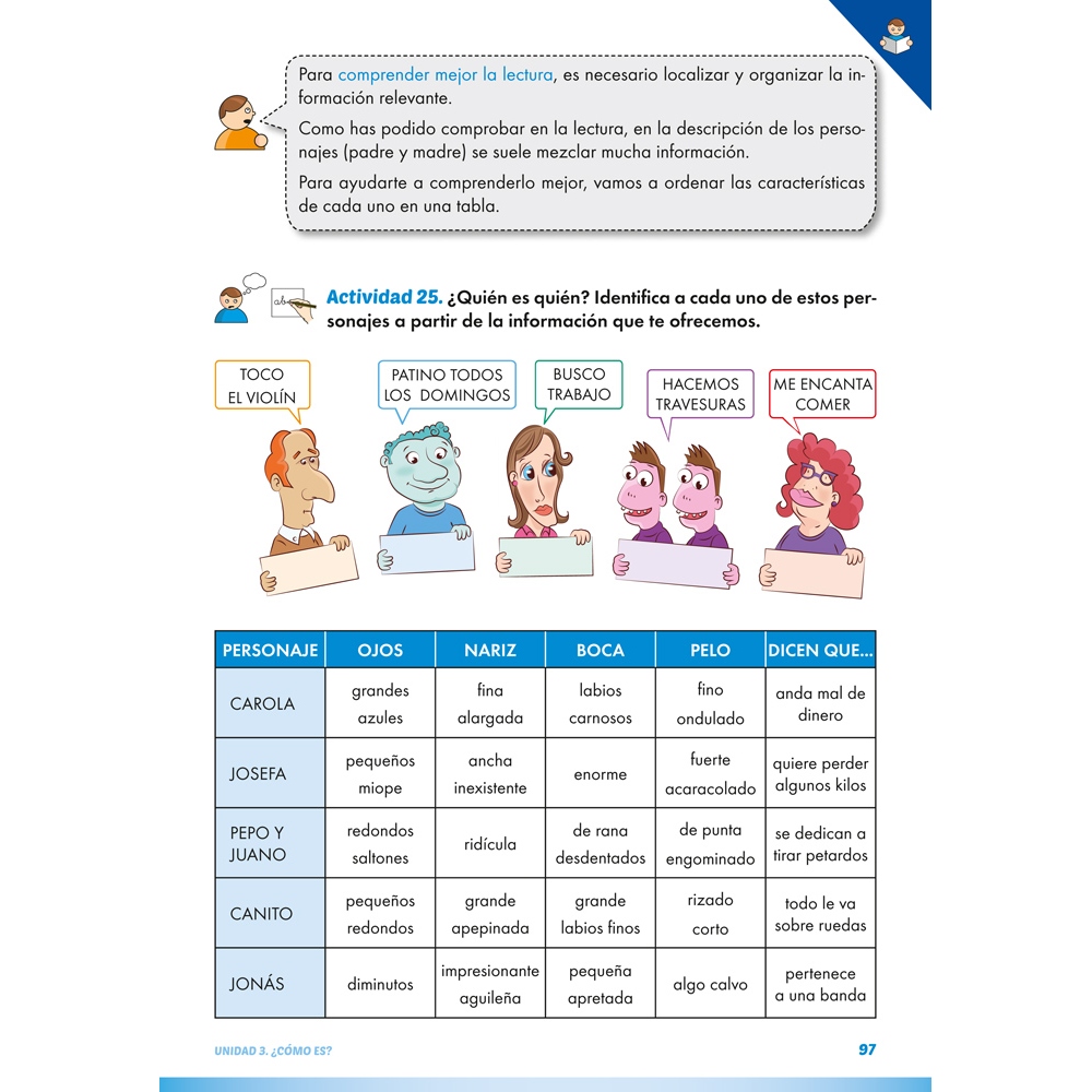 Lengua castellana y literatura 1. Secundaria. ACI significativa