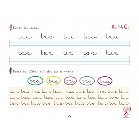 Mis primeras letras: Palabras