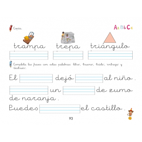 Mis primeras letras: Palabras