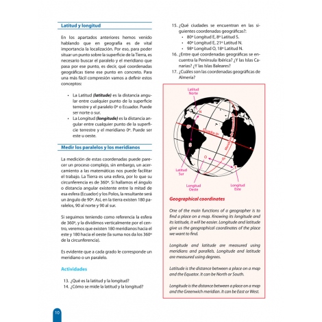 Ciencias sociales 1. Bilingüe (español-inglés) · Educación Secundaria