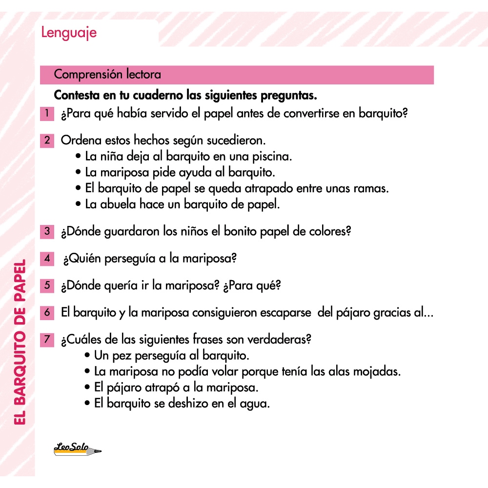 El barquito de papel