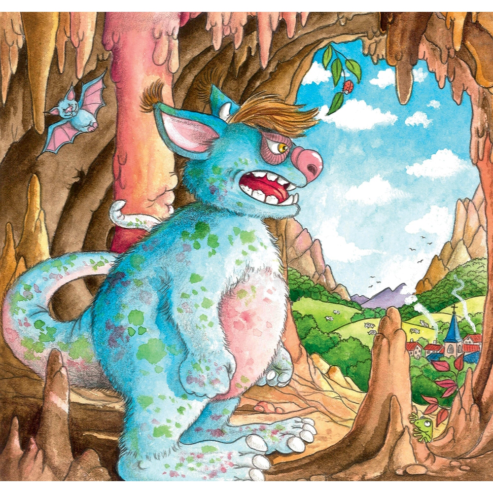 El monstruo de las lúgubres cavernas