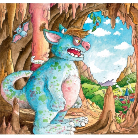 El monstruo de las lúgubres cavernas