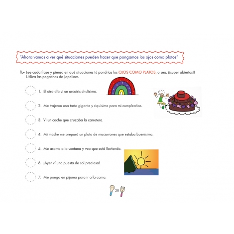 Frases con doble sentido. Cuaderno 1: Como sardinas en lata