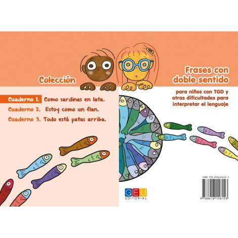 Frases con doble sentido. Cuaderno 1: Como sardinas en lata