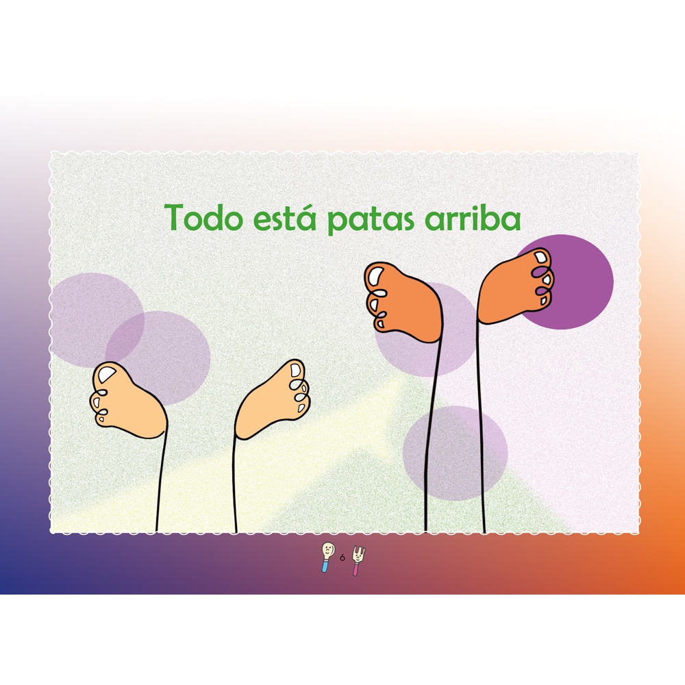 Frases con doble sentido. Cuaderno 3: Todo está patas arriba