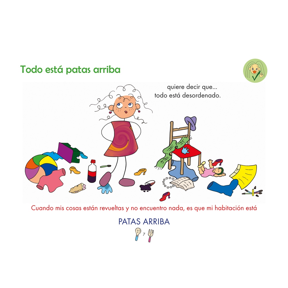 Frases con doble sentido. Cuaderno 3: Todo está patas arriba