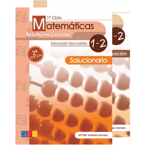 Matemáticas 1-2. Educación Secundaria. Adaptación curricular. Material completo