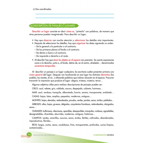 Cuaderno de composición escrita 2