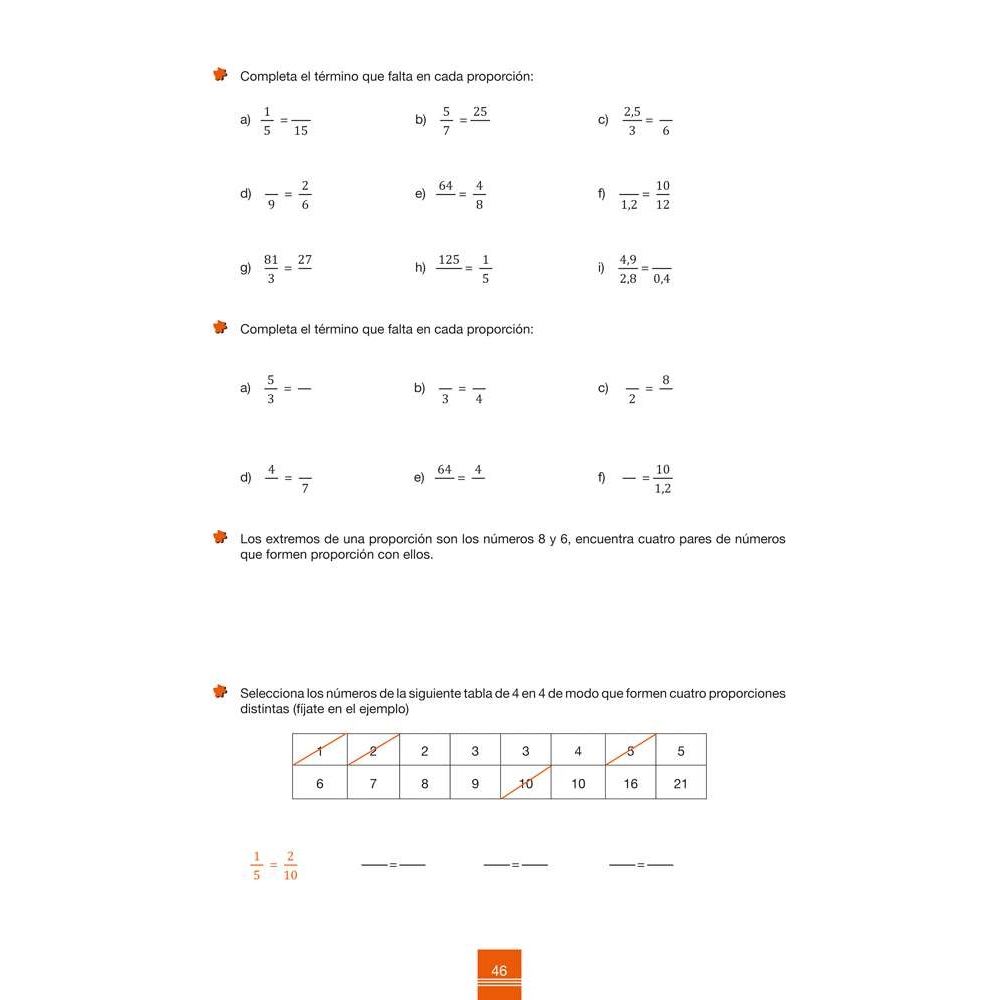 Cuaderno de aprendizaje y refuerzo 2.2: Álgebra