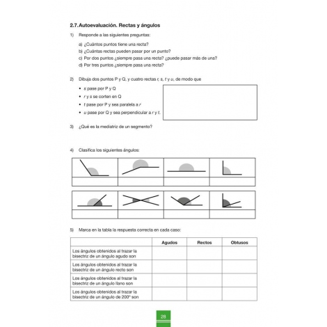 Cuaderno de aprendizaje y refuerzo 1.3: Geometría