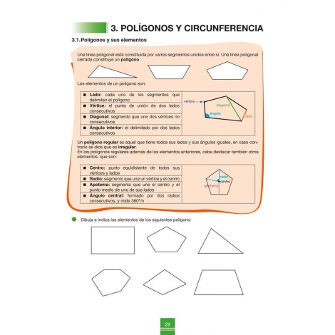 Cuaderno de aprendizaje y refuerzo 1.3: Geometría