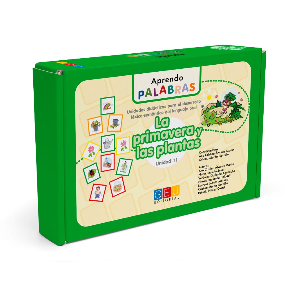 Aprendo palabras. Unidad 11: La primavera y las plantas