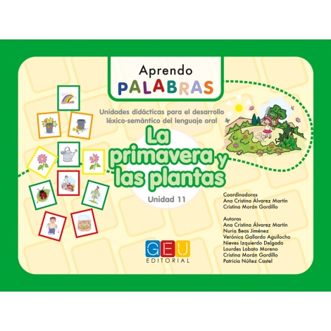 Aprendo palabras. Unidad 11: La primavera y las plantas