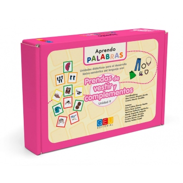Aprendo palabras. Unidad 9: Prendas de vestir y complementos