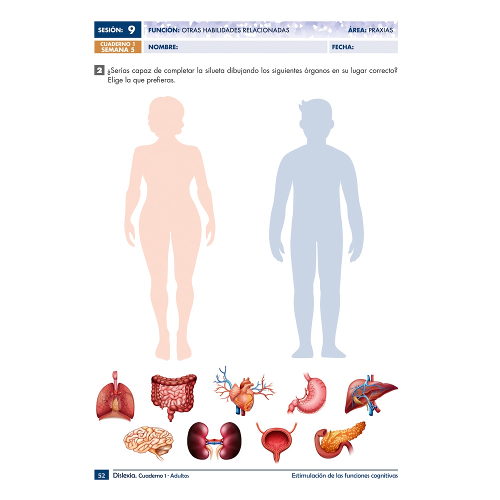 Dislexia. Cuaderno 1 · Adultos