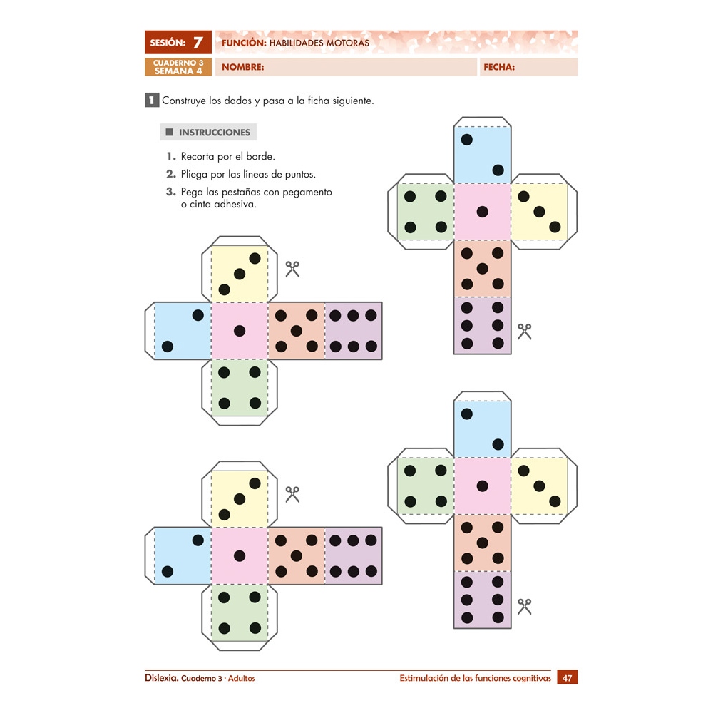 Dislexia. Cuaderno 3 · Adultos