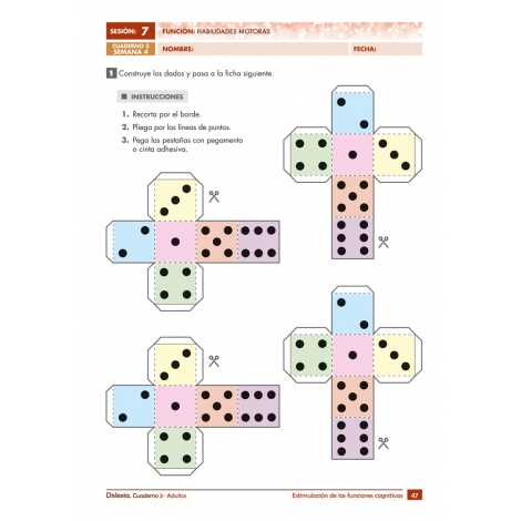 Dislexia. Cuaderno 3 · Adultos