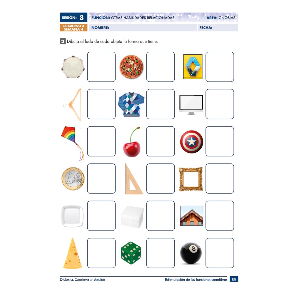 Dislexia. Cuaderno 3 · Adultos