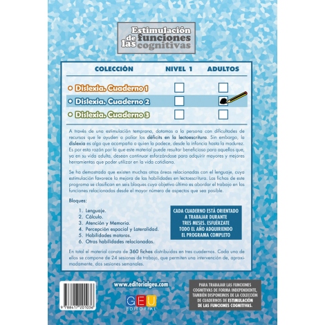 Dislexia. Cuaderno 2 · Adultos