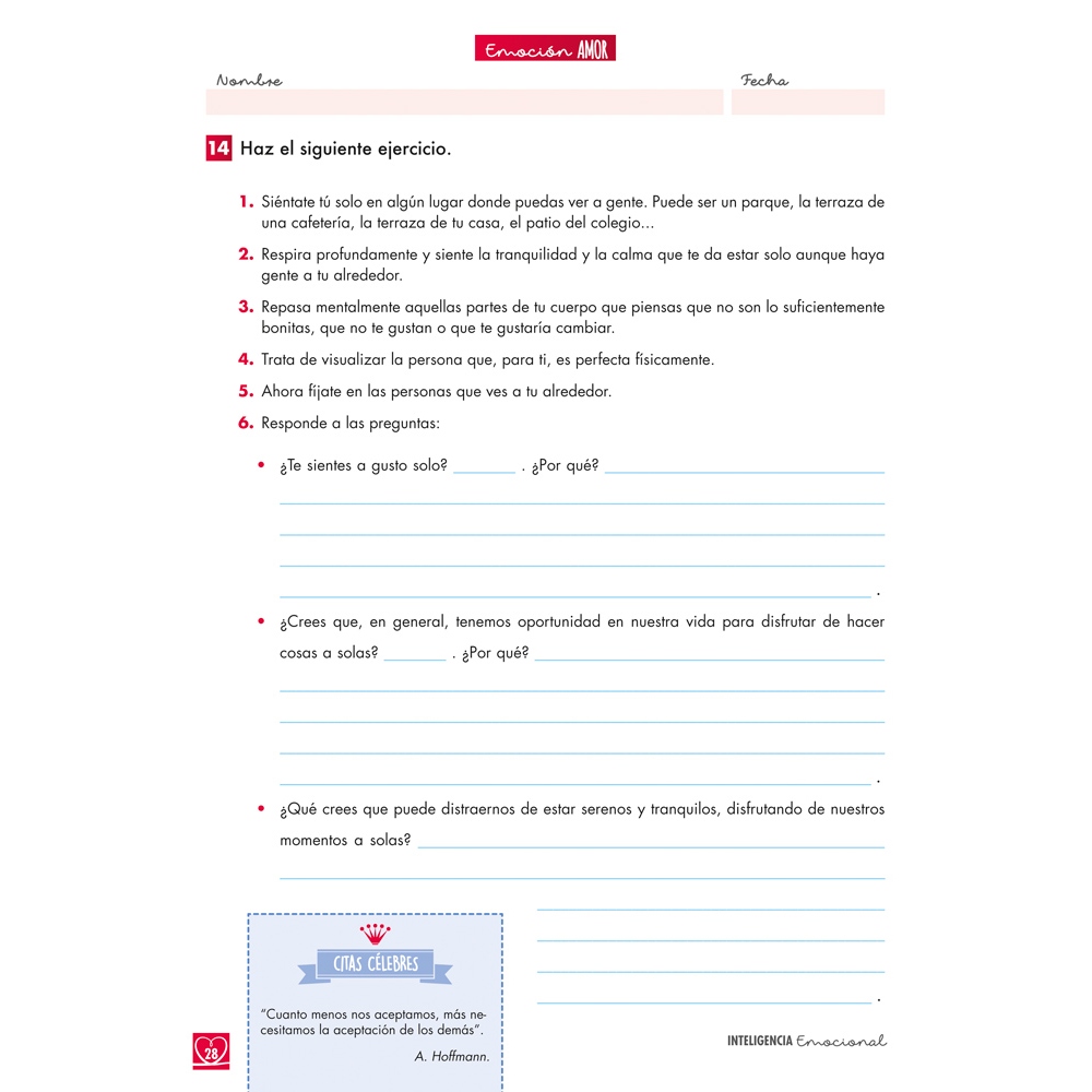 Inteligencia emocional: Amor