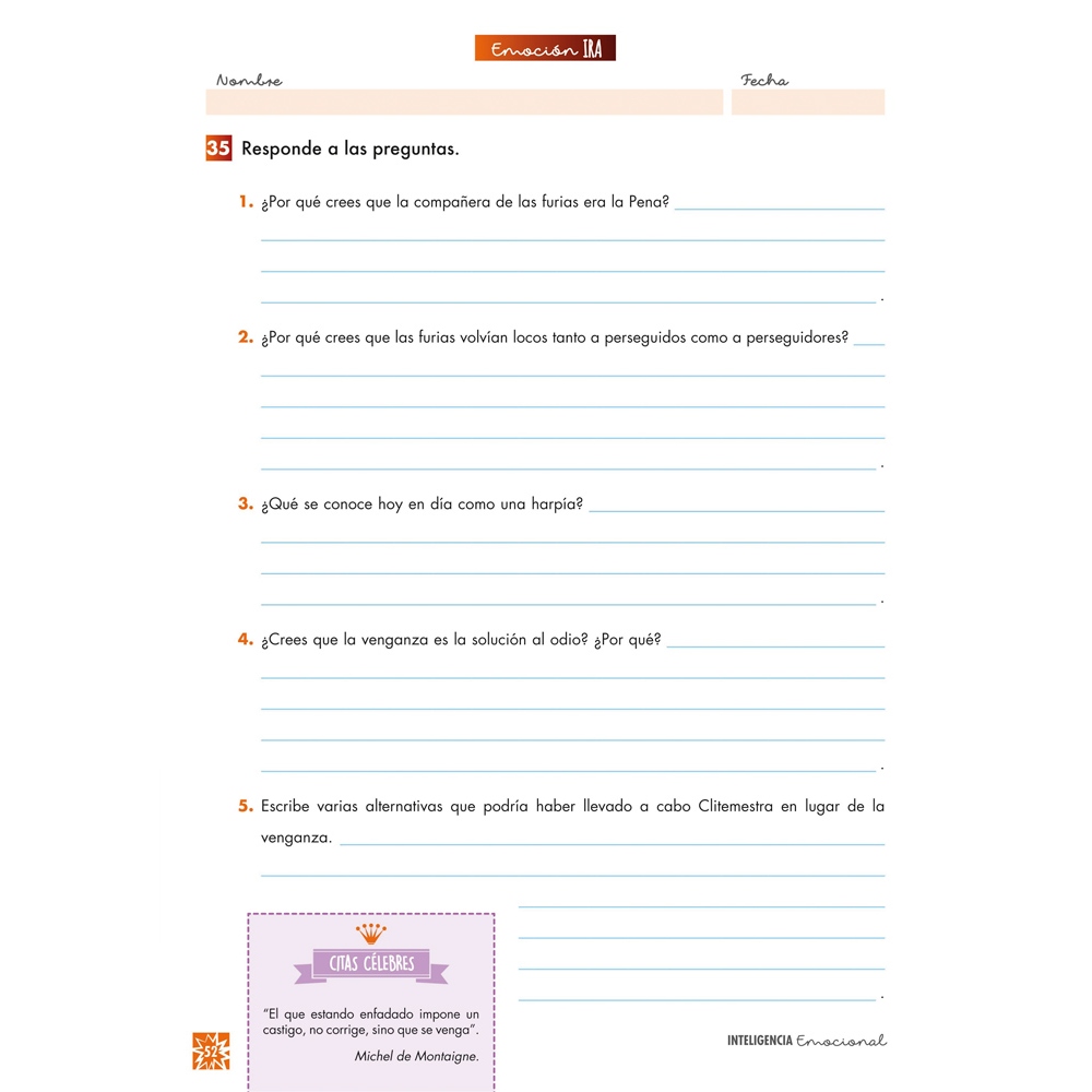 Inteligencia emocional: Ira