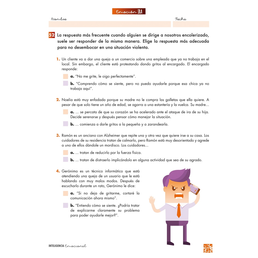 Inteligencia emocional: Ira