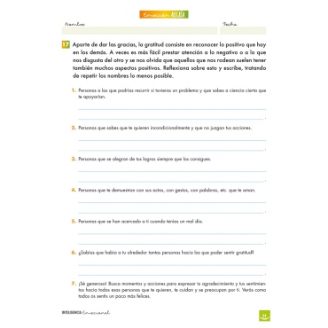 Inteligencia emocional: Alegría 2