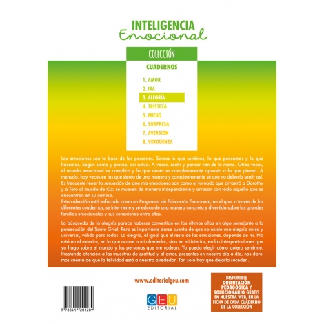 Inteligencia emocional: Alegría Inteligencia emocional: Alegría