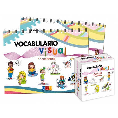 Cuaderno de vocabulario visual: Acciones