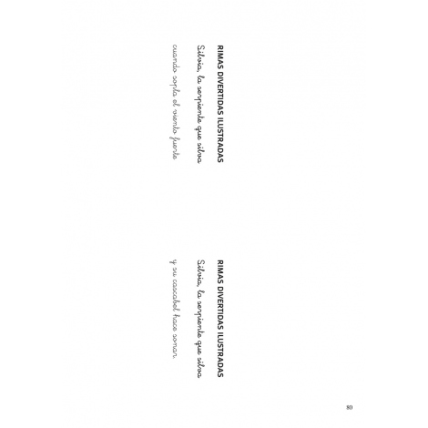 Rimas divertidas ilustradas