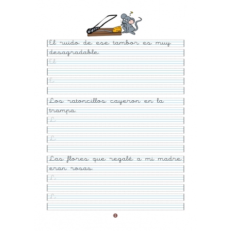 Caligrafía 20 · Pauta Montessori