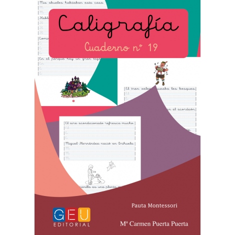 Caligrafía 19 · Pauta Montessori