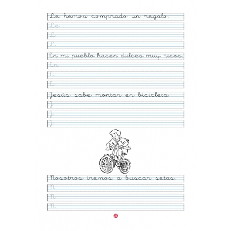 Caligrafía 19 · Pauta Montessori