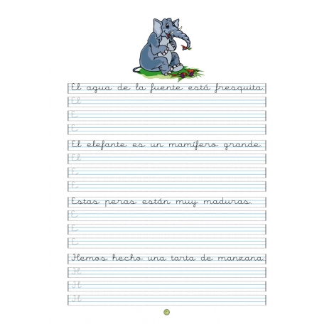 Caligrafía 18 · Pauta Montessori Caligrafía 18 · Pauta Montessori