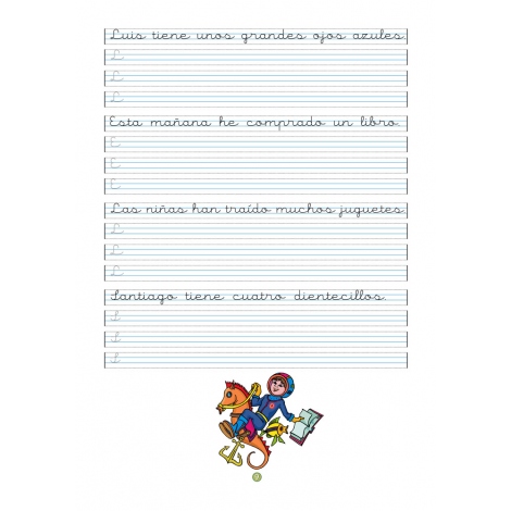 Caligrafía 18 · Pauta Montessori Caligrafía 18 · Pauta Montessori