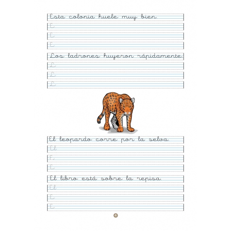 Caligrafía 13 · Pauta Montessori