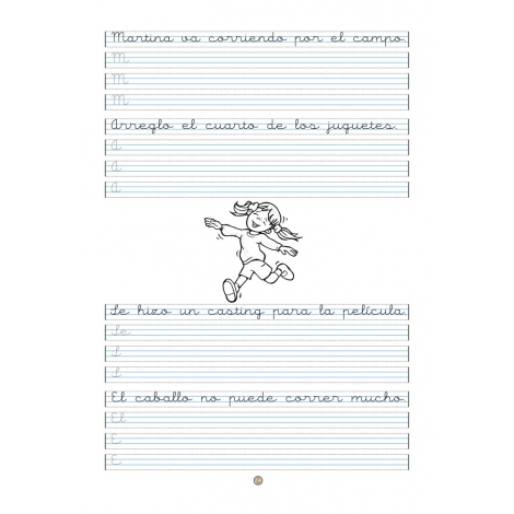 Caligrafía 13 · Pauta Montessori