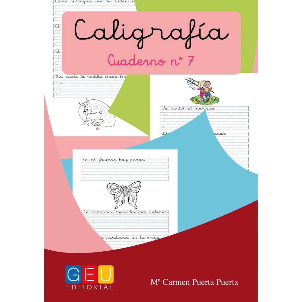 Caligrafía 7 · Pauta Montessori