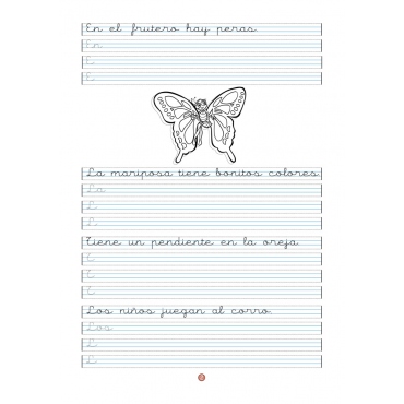 Caligrafía 7 · Pauta Montessori 2