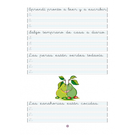 Caligrafía 6 · Pauta Montessori