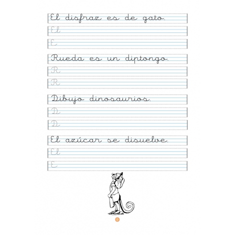 Caligrafía 5 · Pauta Montessori