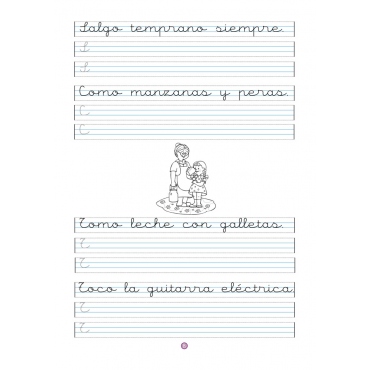 Caligrafía 4 · Pauta Montessori 2