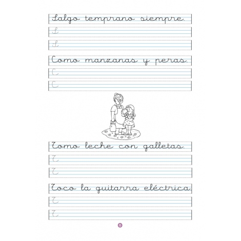 Caligrafía 4 · Pauta Montessori