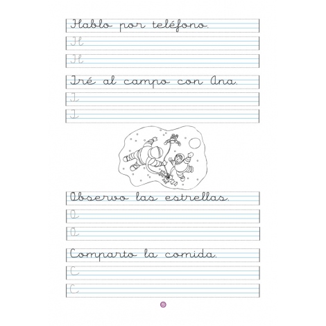 Caligrafía 4 · Pauta Montessori