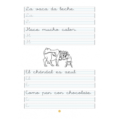 Caligrafía 3 · Pauta Montessori