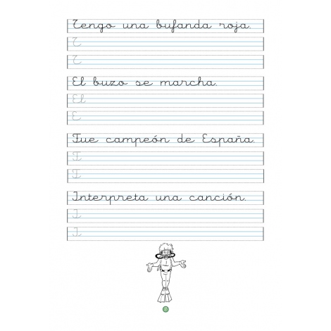 Caligrafía 2 · Pauta Montessori