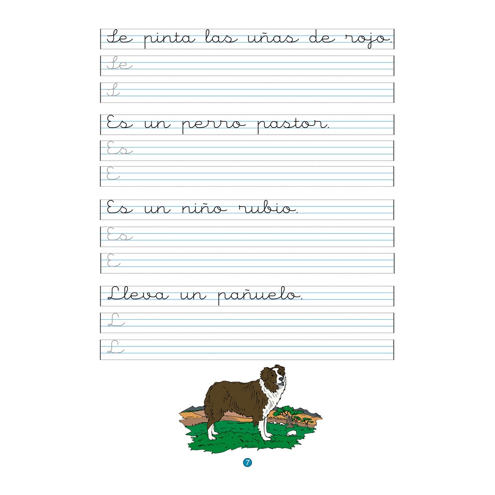 Caligrafía 1 · Pauta Montessori