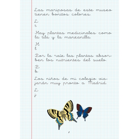 Caligrafía 22 · Cuadrícula