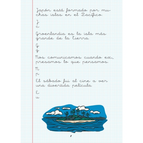 Caligrafía 22 · Cuadrícula